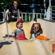 Carnival attractions offered fun for kids but made it harder to navigate the festival. (Photo: Riot Fest)